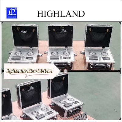 HIGHLAND Portable Hydraulic Tester zur genauen Messung der hydraulischen Durchflussrate