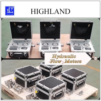 HIGHLAND Portable Hydraulic Tester zur genauen Messung der hydraulischen Durchflussrate