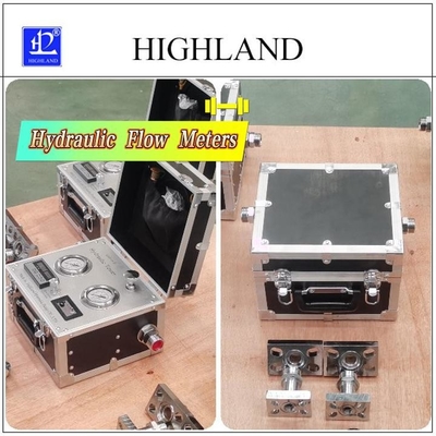 HIGHLAND Portable Hydraulic Tester zur genauen Messung der hydraulischen Durchflussrate