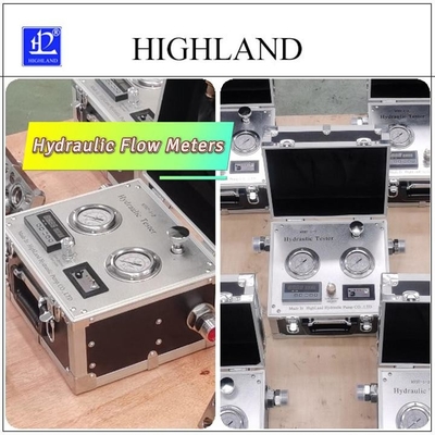 MYHT-1-5 LCD-Display Hydraulischer Durchflussdruckmessgerät für Erntegeräte