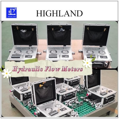 HIGHLAND Kompakter und leichter MYHT-1-5 Hydraulik-Tester professionelles Design für Bagger