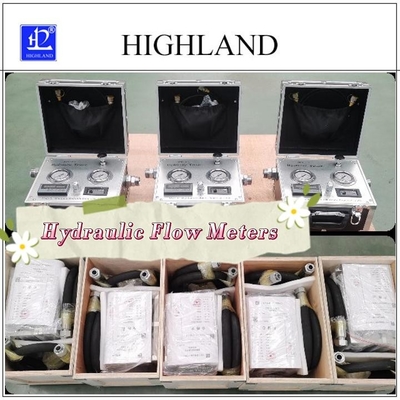 HIGHLAND Kompakter und leichter MYHT-1-5 Hydraulik-Tester professionelles Design für Bagger