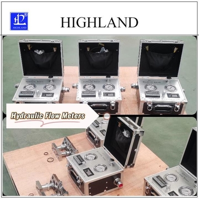 Kompakte hydraulische Durchflussmessgeräte MYHT-1-5 für Bagger zur Prüfung der hydraulischen Durchflussrate