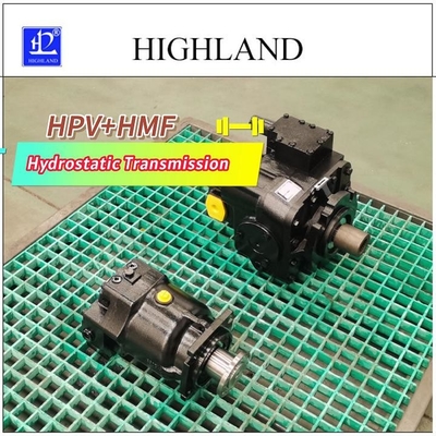 HPV110 HMF110 Untergrundlader Hydrostatische Übertragung in Sperrholzgehäuse