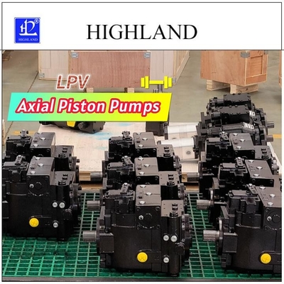 Hydraulische axiale Kolbenpumpe mit geschlossenem Stromkreislauf für mobile Hydrauliksysteme