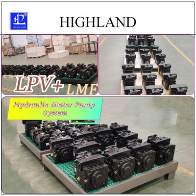 Hochland-Hochleistungs-hydraulisch angetriebene Pumpe für Erntegeräte