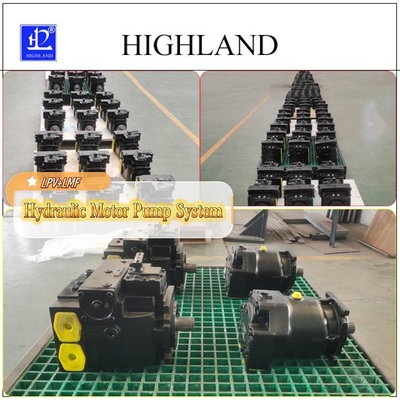 Wirkungsgrad 97% Hydraulische Motorpumpe Variable Verlagerung für Schwerindustrie