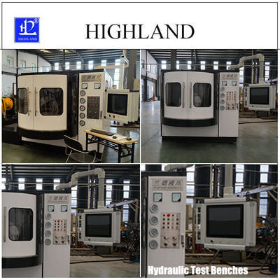 Professionelle hydraulische Prüfbank mit patentiertem Produkt und 450 L/Min Durchflussrate