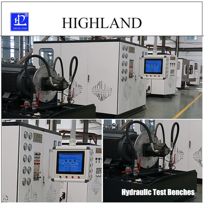 Hydraulische Pumpen und Motoren lassen sich nur hydraulisch testen