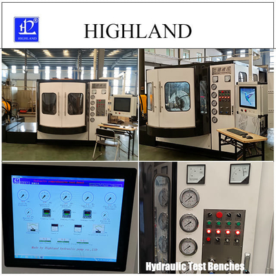 HIGHLAND Drehbohranlage Hydraulische Prüfstände 160 kW Hydraulische Prüfpumpen und Motoren