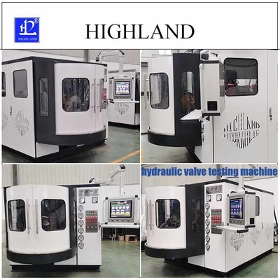 Prüfung des hydraulischen Ventilsystems mit der Hydraulischen Ventilprüfmaschine für Bagger