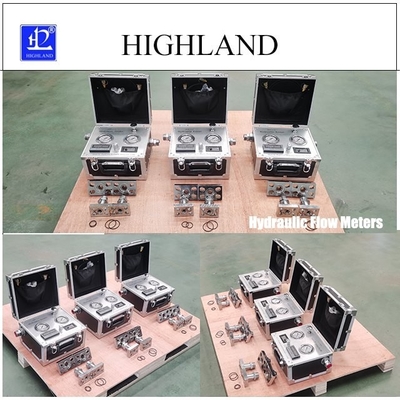 HIGHLAND Hydraulischer Tester Sicherheitstest Hydraulischer Durchfluss mit Datenanzeige