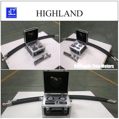 HIGHLAND Zementmischer Hydraulischer Durchflussmesser Datenanzeige 400L/Min Durchflussmessung
