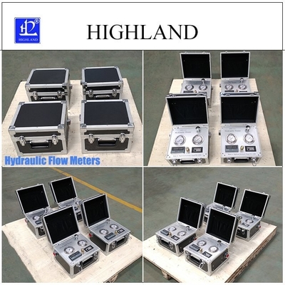 HIGHLAND Präzise Durchflussmessung Hydraulischer Tester Datenanzeige für Zementmischer