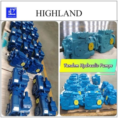 Tandem-Hydraulikpumpen mit Swash-Platte-Konstruktion für industrielle Anwendungen