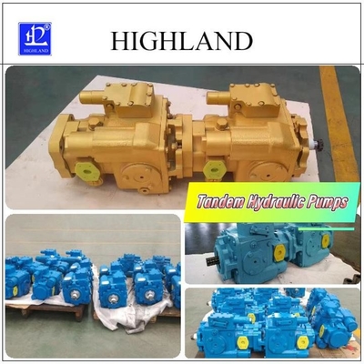 Tandem-Hydraulikpumpen mit Swash-Platte-Konstruktion für industrielle Anwendungen