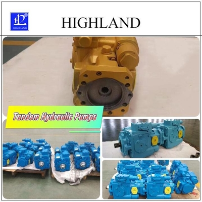 Tandem-Hydraulikpumpen mit geschlossenem Stromkreislauf mit CW/CCW-Rotation für Bauanwendungen