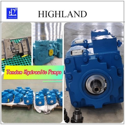 Tandem-Hydraulikpumpen mit geschlossenem Stromkreislauf mit CW/CCW-Rotation für Bauanwendungen