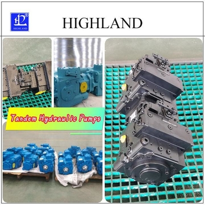 Mehrmodus-Tandem-Hydraulikpumpen mit einer maximalen Verdrängung von 110 + 110 ML/R