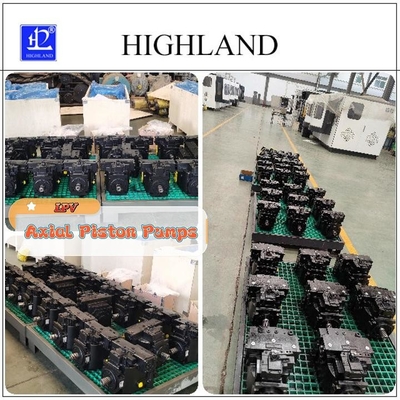 LPV90 Achs-Kolbenpumpe Ladeölpumpe mit 42Mpa