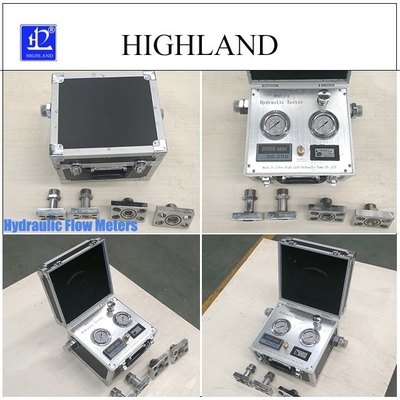 MYHT-1-4 Hydraulische Durchflussmessgeräte mit Datenanzeige für den Öltemperaturbereich von -20 °C bis 150 °C