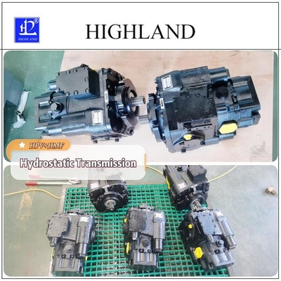 Unterirdischer Ladegerät mit hydrostatischem Getriebe und mittlerem Hydrauliköl