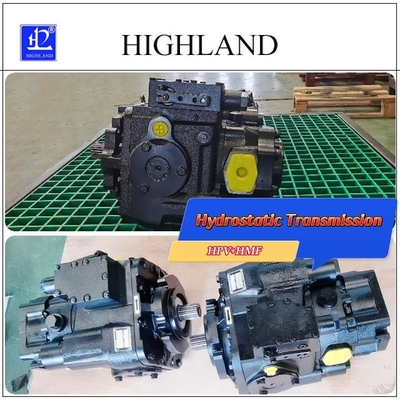 Unterirdischer Ladegerät mit hydrostatischem Getriebe und mittlerem Hydrauliköl