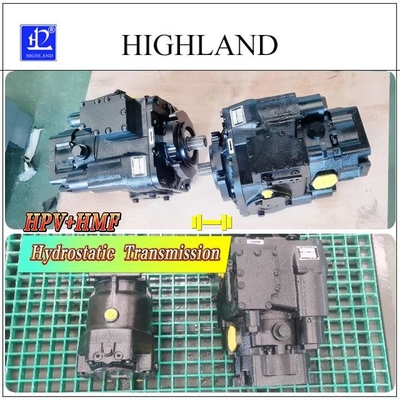 Unterirdischer Ladegerät mit hydrostatischem Getriebe und mittlerem Hydrauliköl
