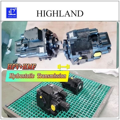 Pflanzmaschinen Hydrostatisches Getriebe Prinzip Hydraulische Komponenten