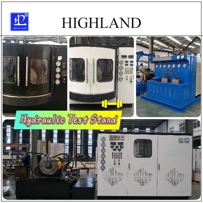 Kompakte Struktur Hydraulische Prüfstände Hydraulische Pumpen-Motor-Prüfgeräte für Bagger