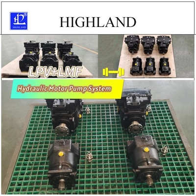 Hochdruckwirksames und zuverlässiges hydraulisches Motorpumpensystem