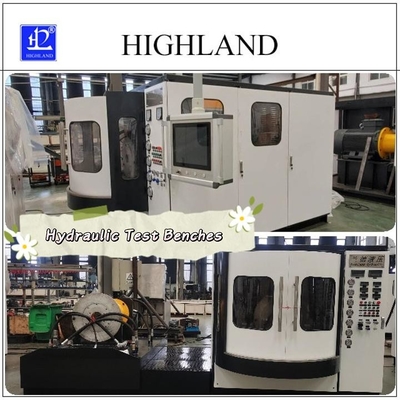 Nachgewiesene Leistung mit HIGHLAND Hydraulic Test Bench - Druck 42 Mpa