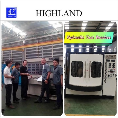 Nachgewiesene Leistung mit HIGHLAND Hydraulic Test Bench - Druck 42 Mpa