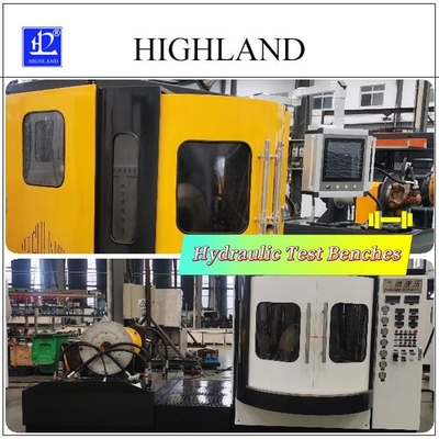 Nachgewiesene Leistung mit HIGHLAND Hydraulic Test Bench - Druck 42 Mpa