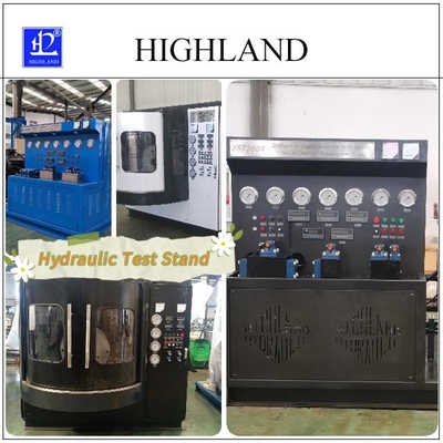 HIGHLAND Kompakte Struktur Hydraulische Prüfstände für Bagger vor Ort