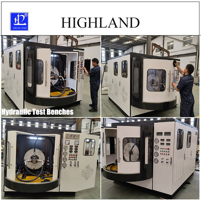 250 kW hydraulische Prüfstände mit vollständigen Erkennungsdaten 500 L/Min Durchflussrate Hydraulische Prüfgeräte