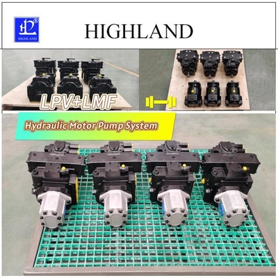 LPV70-Reihe Landmaschinen Hydraulikmotor Pumpen-System Einfaches Layout