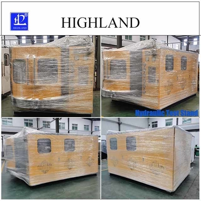 Anpassbare hydraulische Prüfstände für Bagger von HIGHLAND
