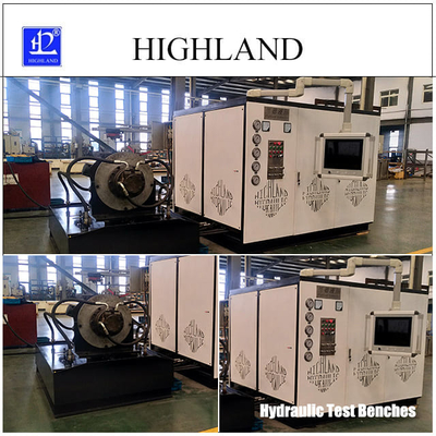 Schiffshydraulische Prüfmaschine Anpassung 500 L/Min Durchflussrate HIGHLAND Prüfgeräte