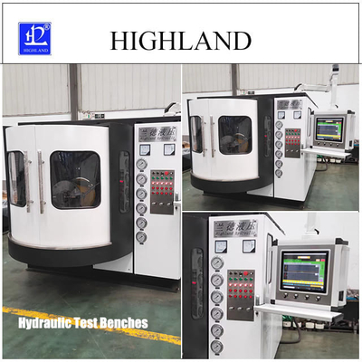 Schiffshydraulische Prüfmaschine Anpassung 500 L/Min Durchflussrate HIGHLAND Prüfgeräte