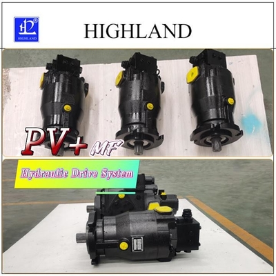 Hydraulisches Antriebssystem für die axiale Kolbenpumpe für eine höhere Leistung