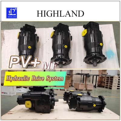 Hydraulisches Antriebssystem für die axiale Kolbenpumpe für eine höhere Leistung