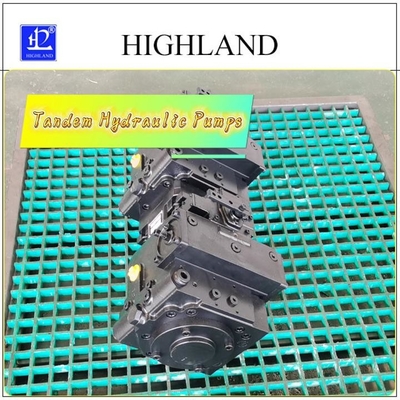 Tandem-Hydraulikpumpen mit variabler Versetzung für mobile Geräte
