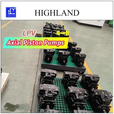 LPV90 Hydrostatische Getriebe Achskolbenpumpe 42Mpa Hochdruck 90ml/R Max-Verschiebung 3000rpm