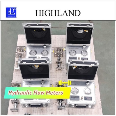 Datenanzeige Hydraulischer Prüfer Prüfung Hydraulischer Durchfluss Abnehmbar für den Gebrauch Prüfgerät