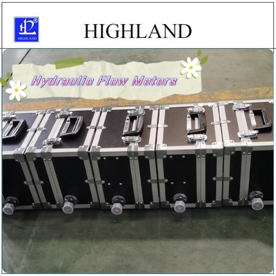 Temperaturüberwachung mit HIGHLAND hydraulischen Durchflussmessern und Datenanzeige