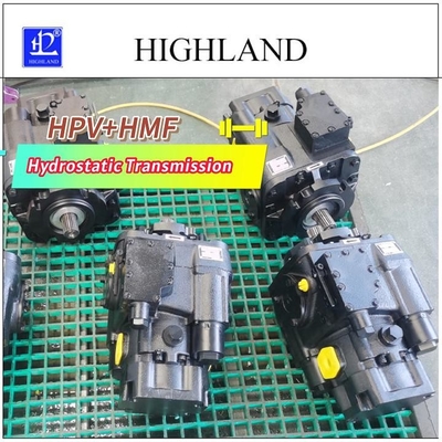 Hydraulischer Antrieb Hydrostatische Übertragung für höhere Effizienz