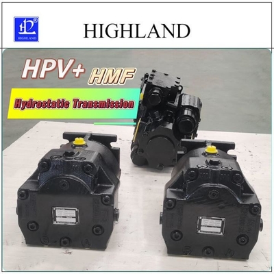 Hydraulische Systemkomponenten Hydrostatische Übertragung Gusseisen für Untertagelader