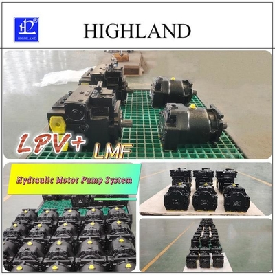 Effizientes hydraulisches Motorpumpensystem mit hydraulischen Komponenten