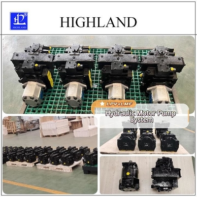 Effizientes hydraulisches Motorpumpensystem mit hydraulischen Komponenten